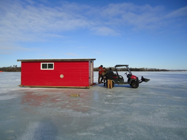 Ice Fishing on Lake Nipissing