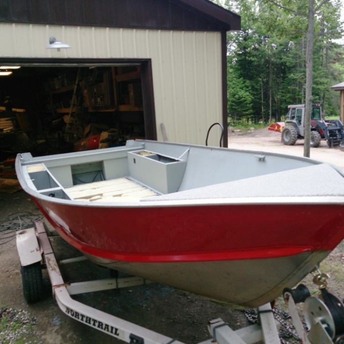 Boat painted June 21, 2015