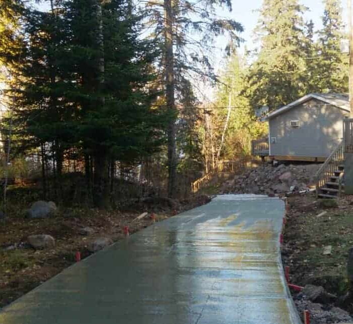 Driveway complete