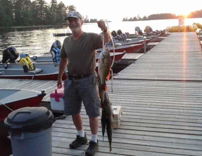 Smallmouth Bass caught in Lake Nipissing