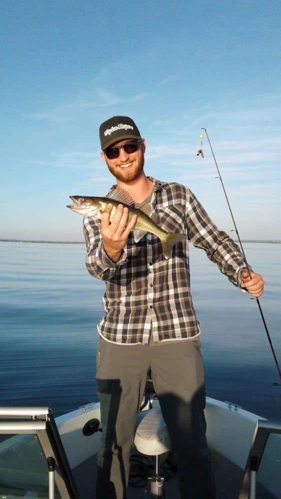 Walleye fishing Lake Nipissing