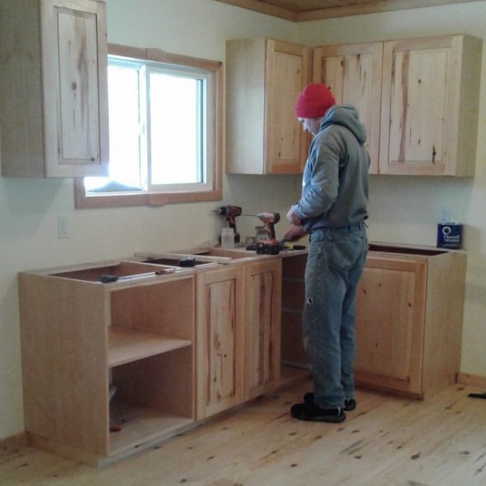 new kitchen Trailside Cottage