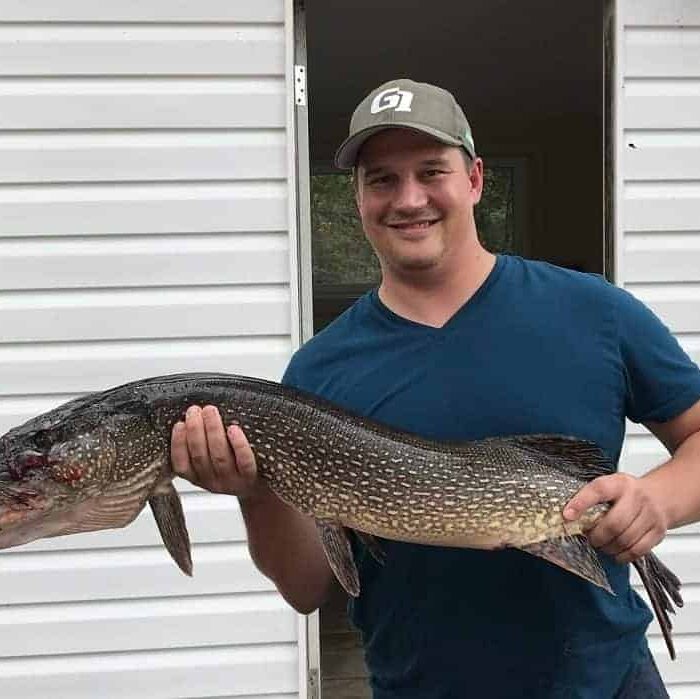 Huge Pike caught in Callander Bay