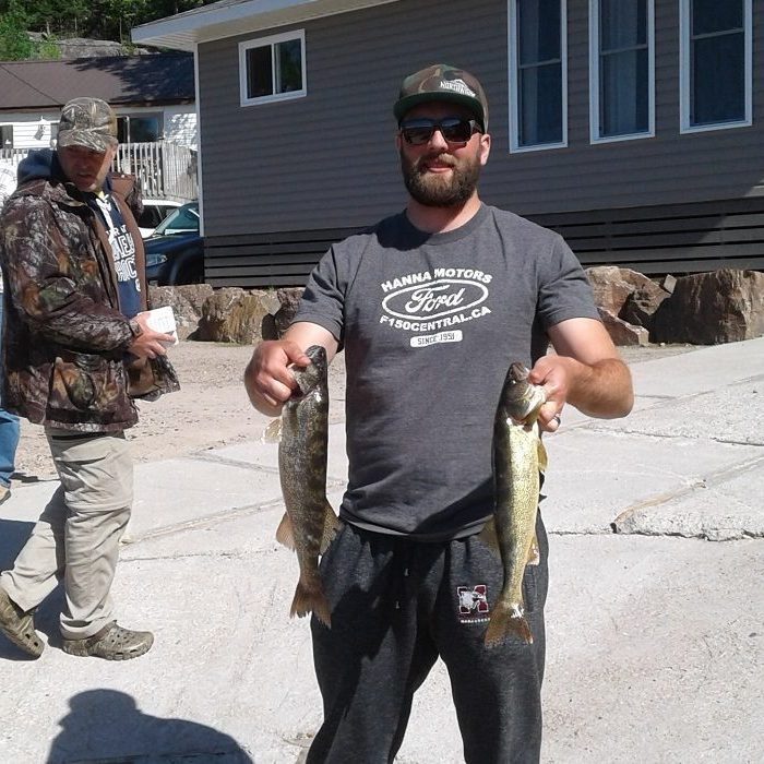 2 keeper Walleye