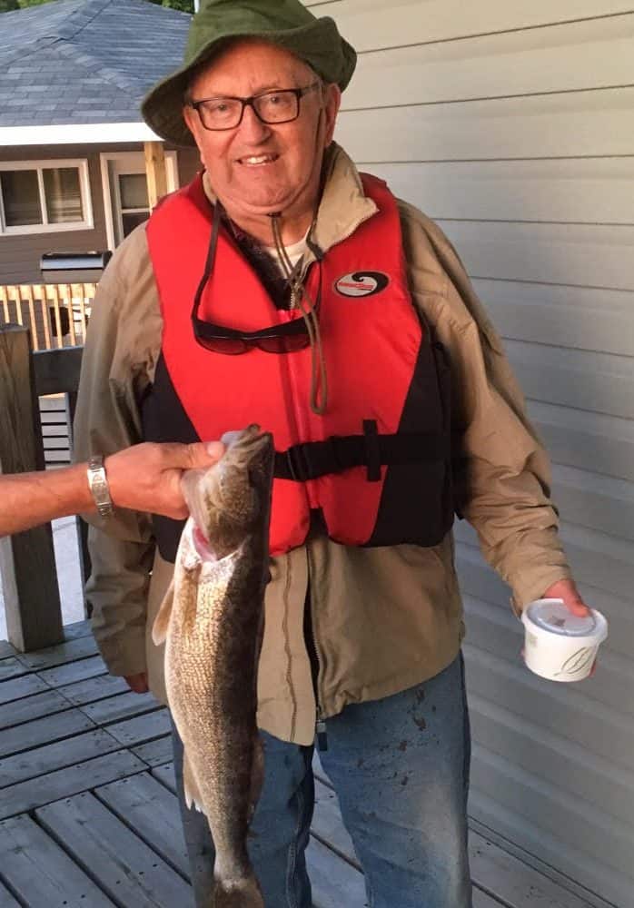 Walleye fishing Lake Nipissing