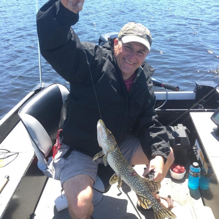 Pike caught on Lake Nipissing