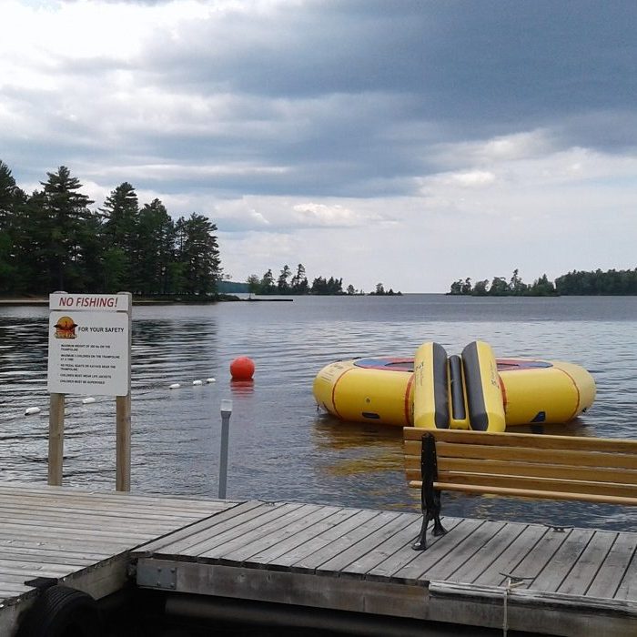 water trampoline