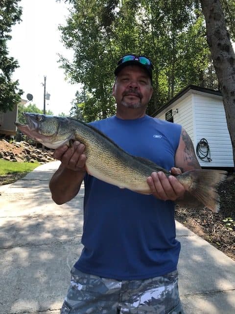Jamie 27 inches Walleye July 31, 2018