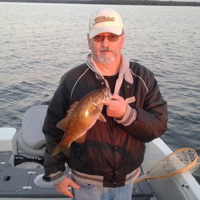 Smallmouth Bass caught on Lake Nipissing