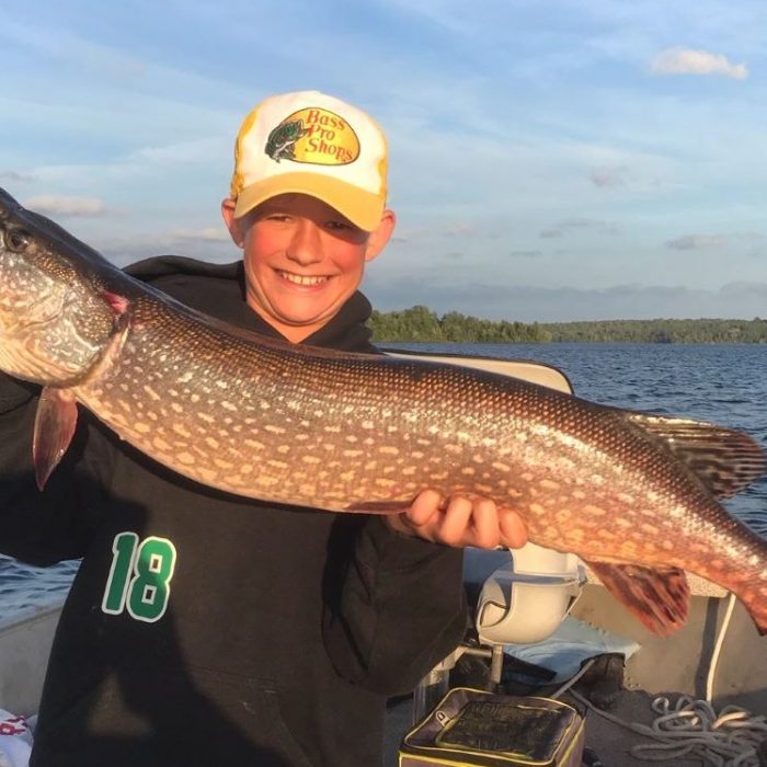 Monster Pike caught in Lake Nipissing